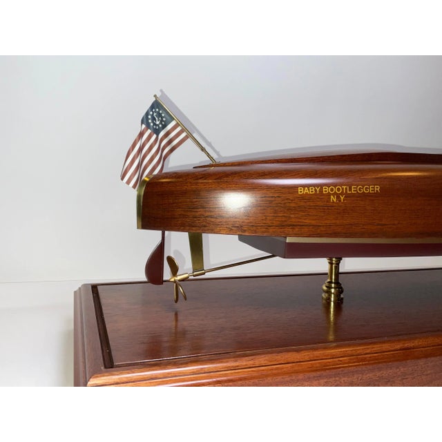 Speedboat Model "Baby Bootlegger", Gold Cup Winner, 1925 For Sale - Image 11 of 12