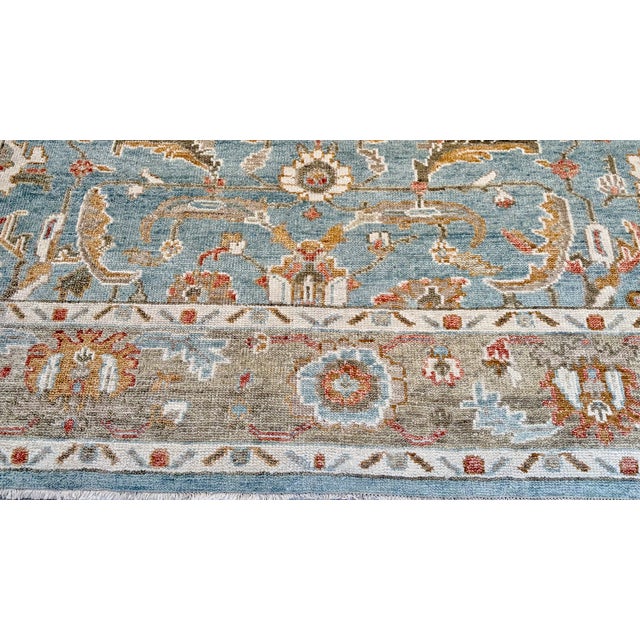 Classic Mahal Design Rug For Sale - Image 9 of 12