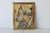 Vintage Italian Sistine Chapel Michelangelo Mounted Gilded Prints- Set of 4 For Sale In Miami - Image 6 of 9