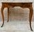 Wood 1930s French Louis XV Style Walnut Writing Table With Three Drawers For Sale - Image 7 of 10