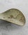 A rare and unique swedish mid century free form stoneware dish bowl with a decorative green spreckled glaze by the swedish...