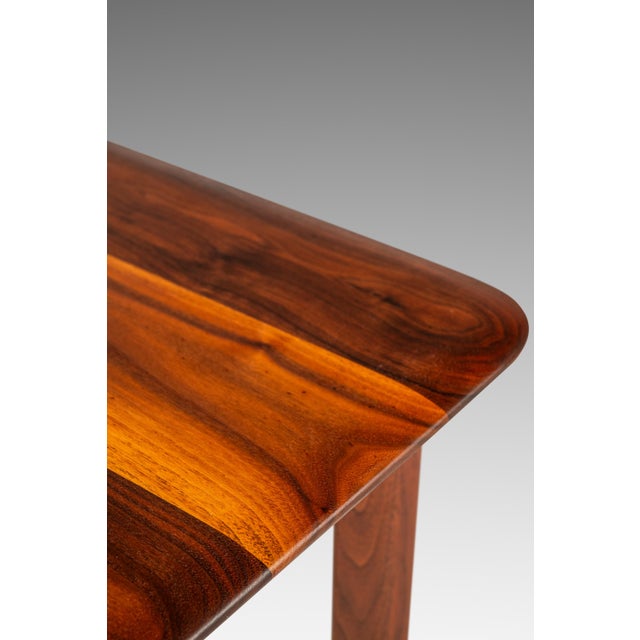 Rare Mid-Century Modern Side Table / End Table in Solid Walnut by John Keal for Brown Saltman, Usa, C. 1960s For Sale - Image 13 of 17