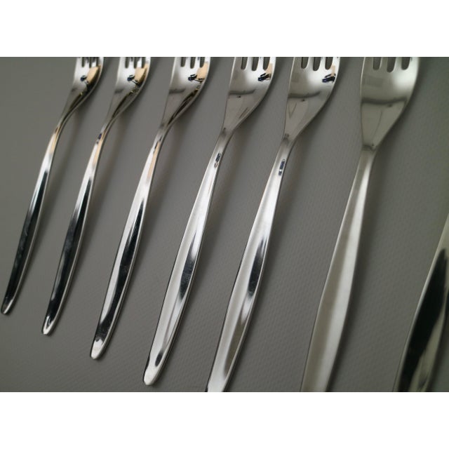 1950s Kurt Meyer for W M F Sterling Forks- Set of 12 For Sale - Image 6 of 13