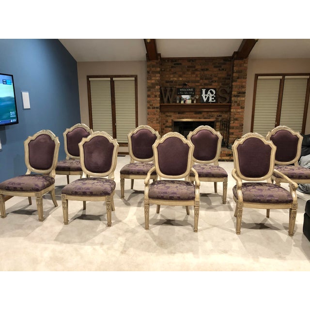 Late 20th Century Marge Carson Dining Chairs Set of 8 Chairish