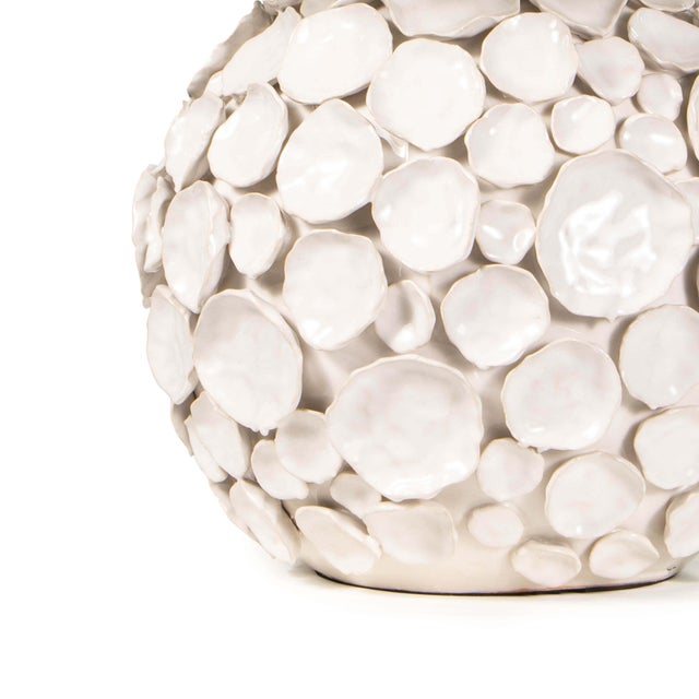 Regina Andrew Lucia Ceramic Table Lamp in White For Sale - Image 4 of 6