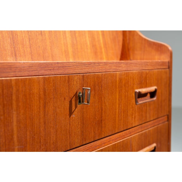 Mid-Century Danish Secretary by Gunnar Nielsen Tibergaard, 1960s For Sale - Image 15 of 18