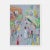 Contemporary In the Street by Happy Menocal in White Frame, XS Art Print For Sale - Image 3 of 3