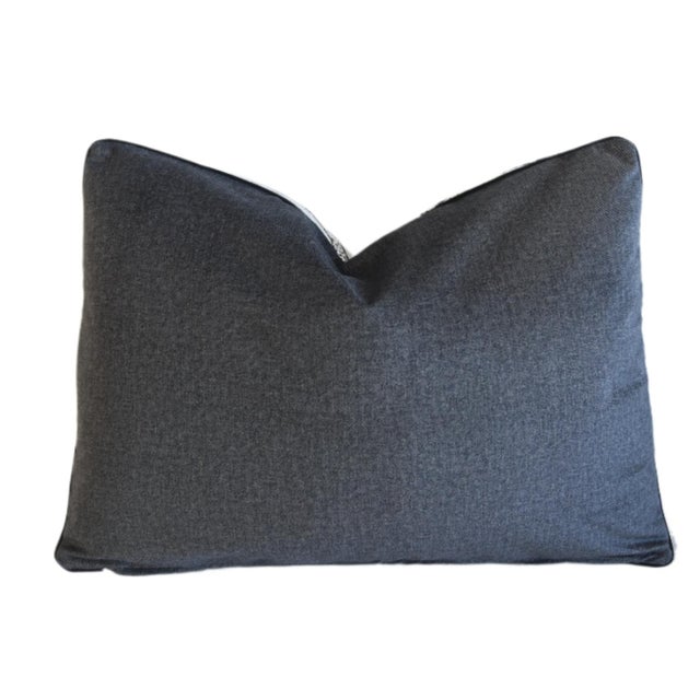 Designer Romo Salvador Modern Contemporary Feather/Down Velvet Pillow For Sale In Los Angeles - Image 6 of 7