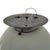 Art Deco Ceiling Lamp with Opaline Glass and Metal Mount from Gispen For Sale - Image 4 of 7