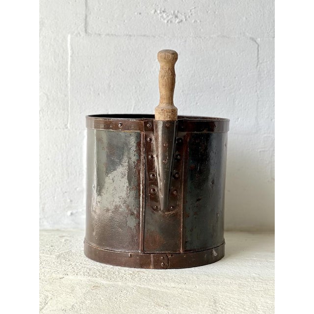 Vintage Copper Bucket For Sale - Image 4 of 10