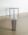 Swedish Contemporary Concrete Desk Console Table in Glass & Metal by Jonas Bohlin for Källemo, 1990s For Sale - Image 6 of 7