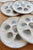 Vintage Oyster Plates in Blue-Grey Gradient Earthenware from Moulin Des Loups, 1970s, Set of 6 For Sale - Image 4 of 8
