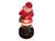 Red Vintage Old World Christmas Santa With Feathered Friends Lamp 1999 Retired Works For Sale - Image 8 of 8