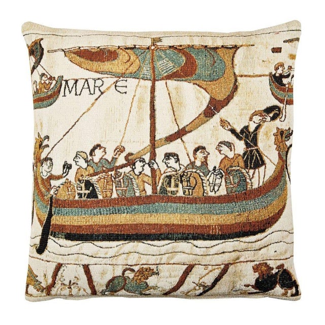 This beautiful tapestry cushion is finely woven by skilled weavers on traditional Jacquard Tapestry looms. The tapestry...