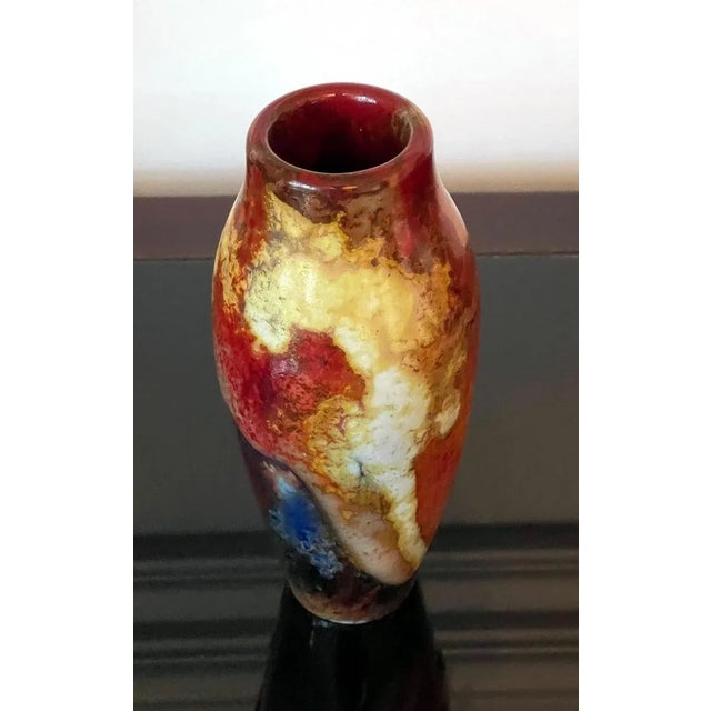 Ceramic 1920s Ceramic Vase Royal Doulton Chang Ware For Sale - Image 7 of 12