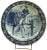 1950s Plate, Boch Blue Delft, Carriage For Sale - Image 5 of 5
