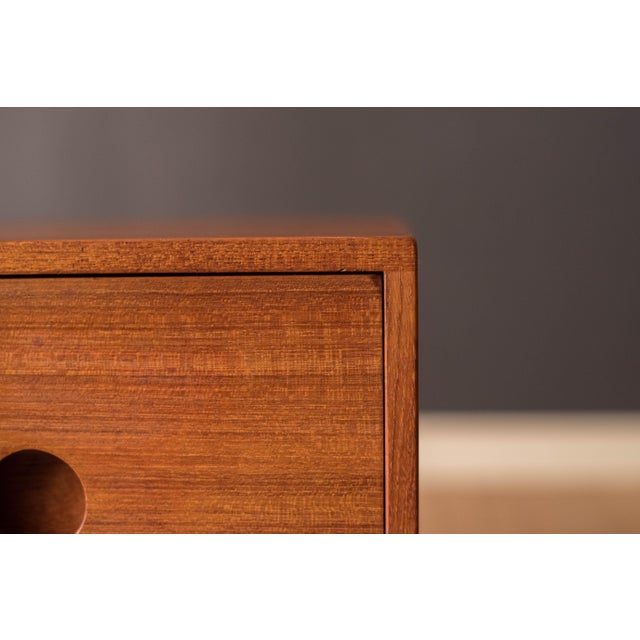 Vintage Kai Kristiansen Danish Modern Teak Vanity for Aksel Kjersgaard For Sale - Image 17 of 18