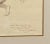 Realism Drawing of Reclining Man by Ford Ruthling, u.s.a., 1968 For Sale - Image 3 of 4