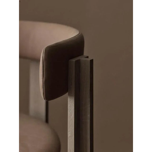 Smoke Stained Oak Principal Bar Chair by Bodil Kjaer for Karakter For Sale - Image 9 of 11