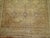 Khotan gallery rug with nice all-over geometric palette in a predominant straw color. Outline colors in ivory and brown...