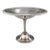 Vintage Wm Rogers Silverplate Compote — Footed Pedestal Candy Dish With Rope Gadroon Rim For Sale