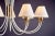 Vintage Nine-Arm Chandelier in the style of Jean Royère, 1950s For Sale - Image 6 of 16