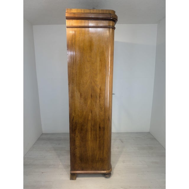 Antique Display Cabinet in Walnut For Sale - Image 18 of 18