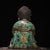 Asian Late 19th Century Cloisonné Enamel Shakyamuni Buddha Statue, 5.01kg For Sale - Image 3 of 9