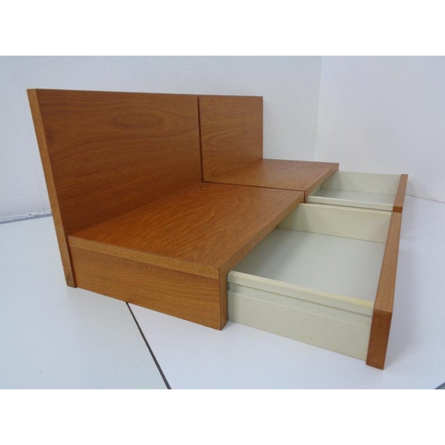 Teak Consoles with Drawers, 1960s, Set of 2 For Sale - Image 4 of 18