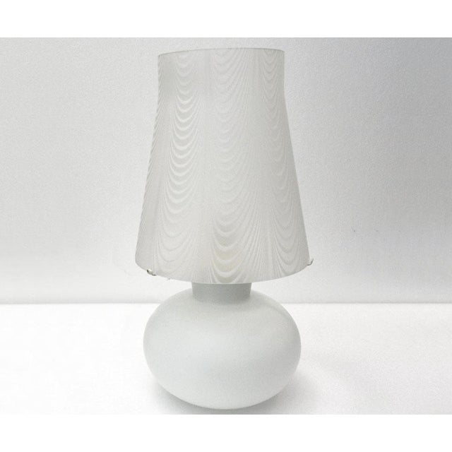 Large Murano Glass Table Lamp, 1950s For Sale - Image 10 of 11