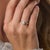This elegant Art Deco engagement ring centers on a 1.09 carat old mine cut diamond, certified by GIA #2231903947,...