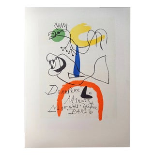 Joan Miro, Composition for DLM Expo, 1959, Lithograph For Sale