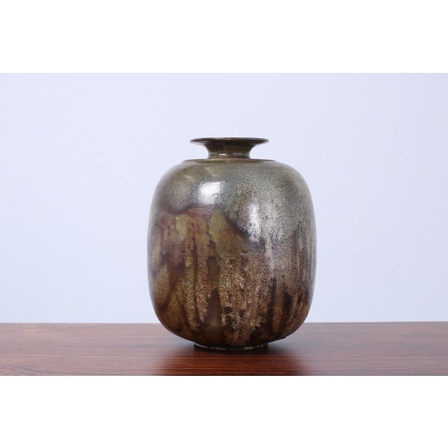 Abstract Decorated Vase from Gert De Rijk, 1970s For Sale - Image 10 of 17