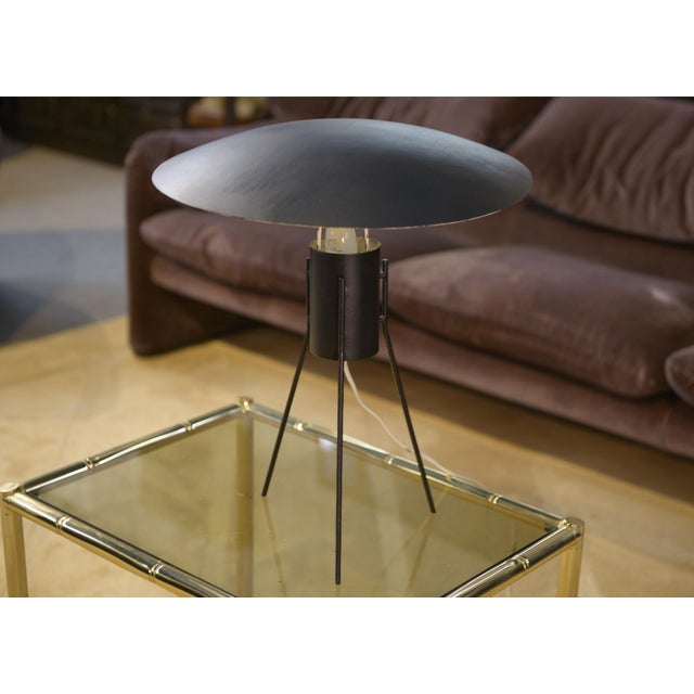 Handmade Saucer Lamp, 1960s For Sale - Image 4 of 6