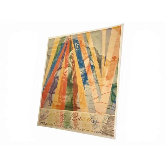 Signed & Numbered Exhibition Poster by Larry Rivers, Robert Miller Gallery, New York, 1977 For Sale - Image 3 of 13