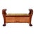 Antique White Oak Storage Bench, Hand-Carved, 19th C., Usa For Sale