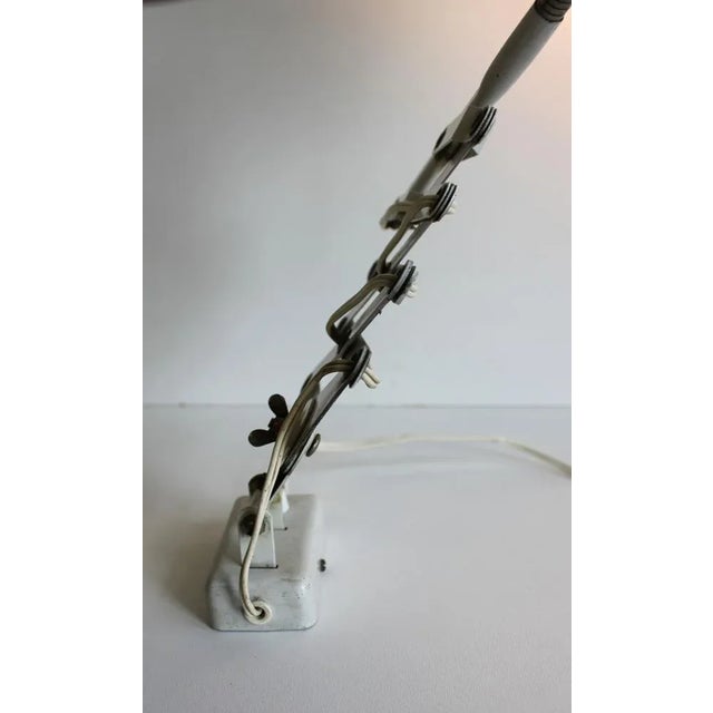 Industrial Scissor Wall Lamp, 1950s For Sale - Image 10 of 12