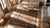 Textile 1930s Red Geometric Tribal Antique Caucasian Shirvan Rug 3' 9" X 5' 9" Handknotted Wool Carpet For Sale - Image 7 of 8
