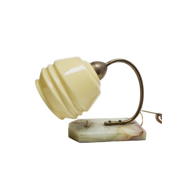 Art Deco Bedside Lamp, Belgium, 1950s For Sale - Image 10 of 10