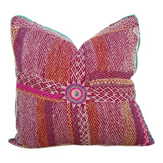 Roseate Sindh Sami Square Pillow For Sale