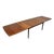 Large Danish Modern Expandable Teak Dining Table for 14 For Sale