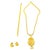 30.8 Gm 22 Karat Yellow Gold Earring , Bracelet &amp; Chain + Pendant Bridal Suite 4 piece set includes a chain , pendant...
