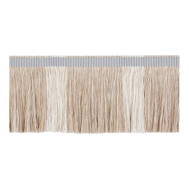Sample - Schumacher Calcada Fringe in Natural For Sale