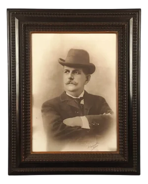 R. Laminada, Man with Hat, 20th Century, Photograph