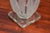 Stunning Antique French Frosted Crystal Flower Vase Art Deco Style Home Decor For Sale - Image 9 of 11