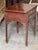 Brown 18th Century English Mahogany Side Table With Pierced Brackets For Sale - Image 8 of 11
