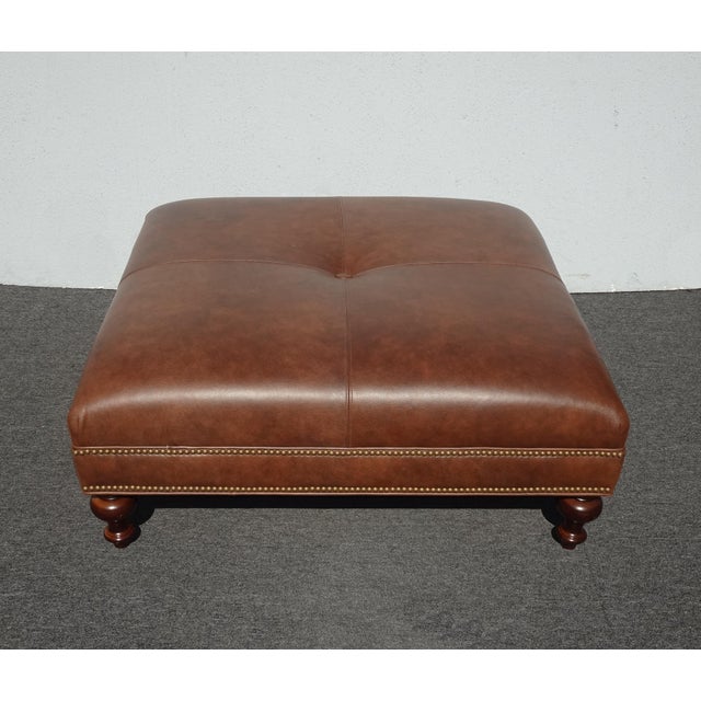 Gorgeous Ottoman in Great Like New Condition. Solid and Firm. Wear is usual for its age. Please study the photos and ask...