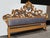 French Provincial Vintage Italian Rococo Ornate Gold Gilt King Headboard ~ Hollywood Regency For Sale - Image 3 of 14