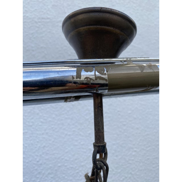 Vintage Portuguese Chandelier, 1940s For Sale - Image 4 of 18