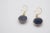 Mid 20th Century Mid 20th Century Diamond and Sapphire Earrings With 18k Yellow Gold, A Pair For Sale - Image 5 of 6